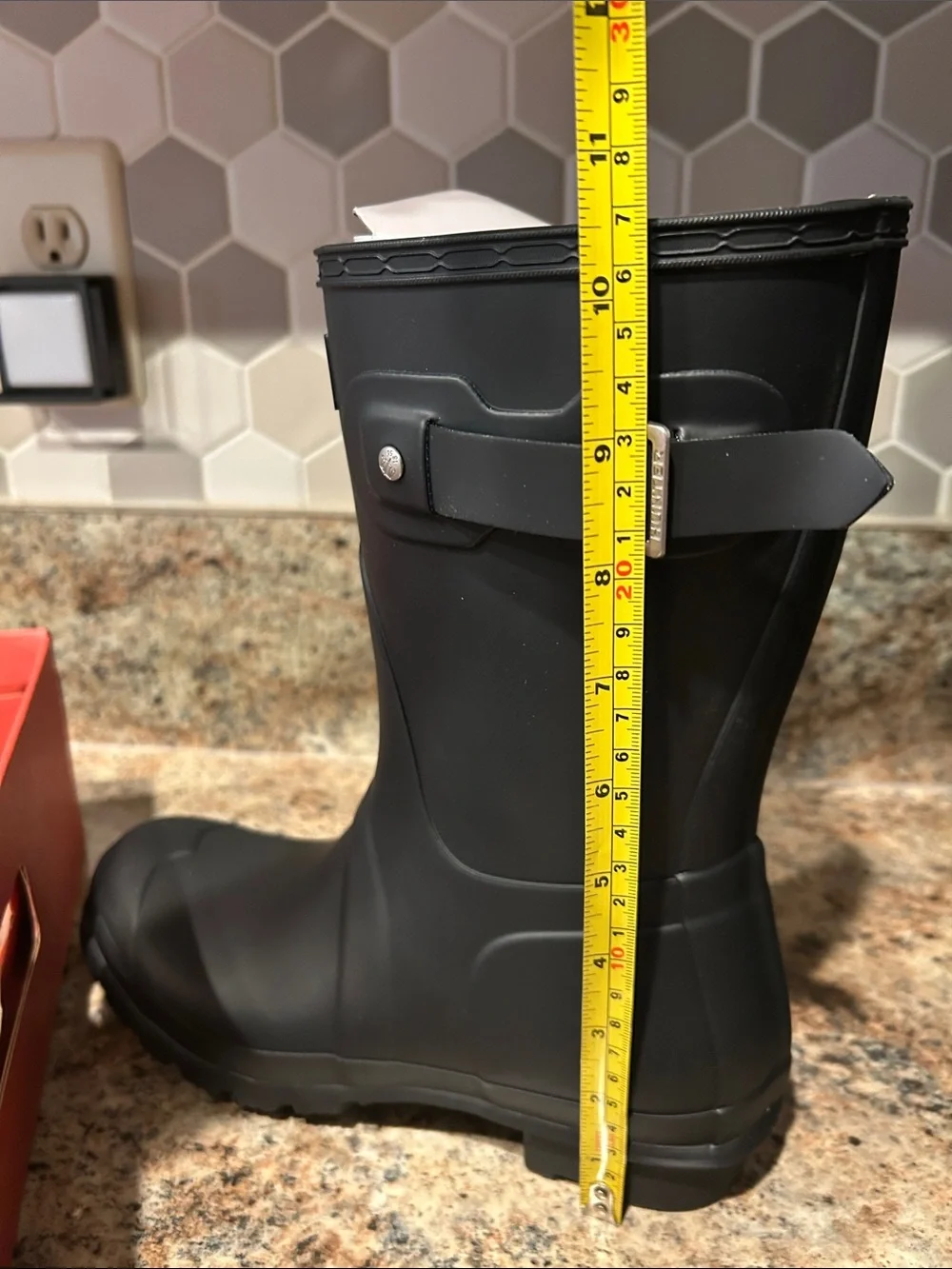 New Hunter Women's Original Short Rain Boots US 7 Hunter Navy